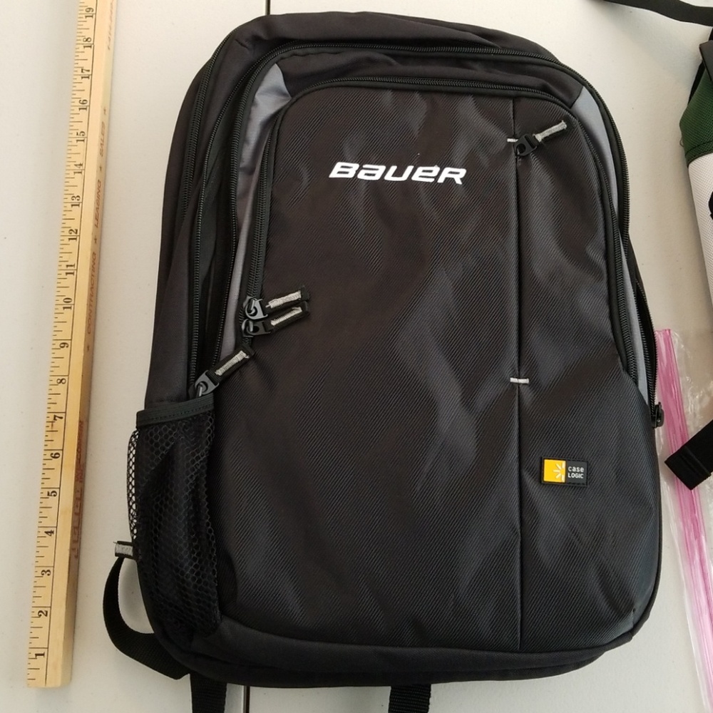 Black case logic computer backpack book bag nwt